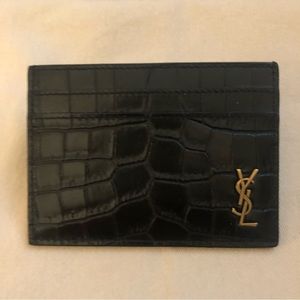 Yves Saint Laurent Card Holder (NWT)